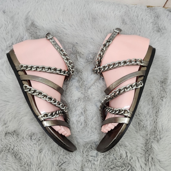 Camilla Skovgaard metal chain wrap around sandals - Picture 4 of 15